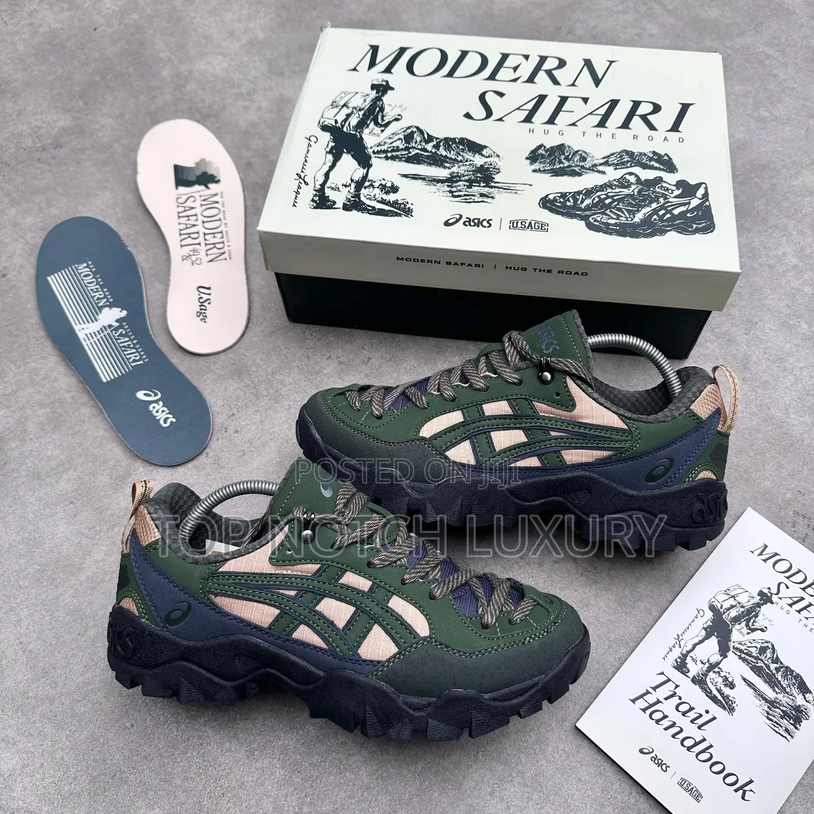 Original *U.Sage Asics Fw24 Gel-Pickax ‘Modern Safari ‘*