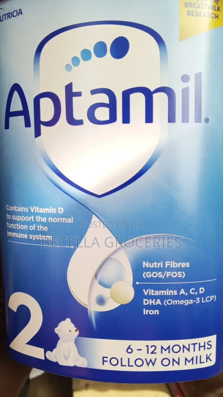 Aptamil 2 Follow on Milk 6-12months+ 800g × 6