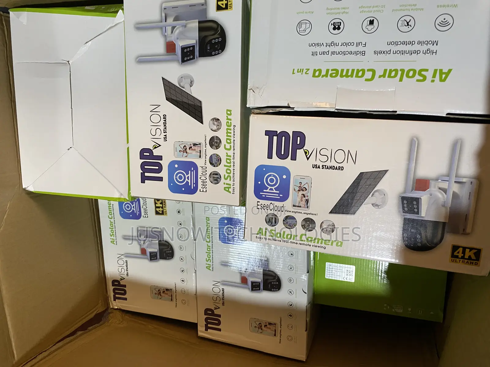 4g Solar Powered Dual Lens CCTV Camera