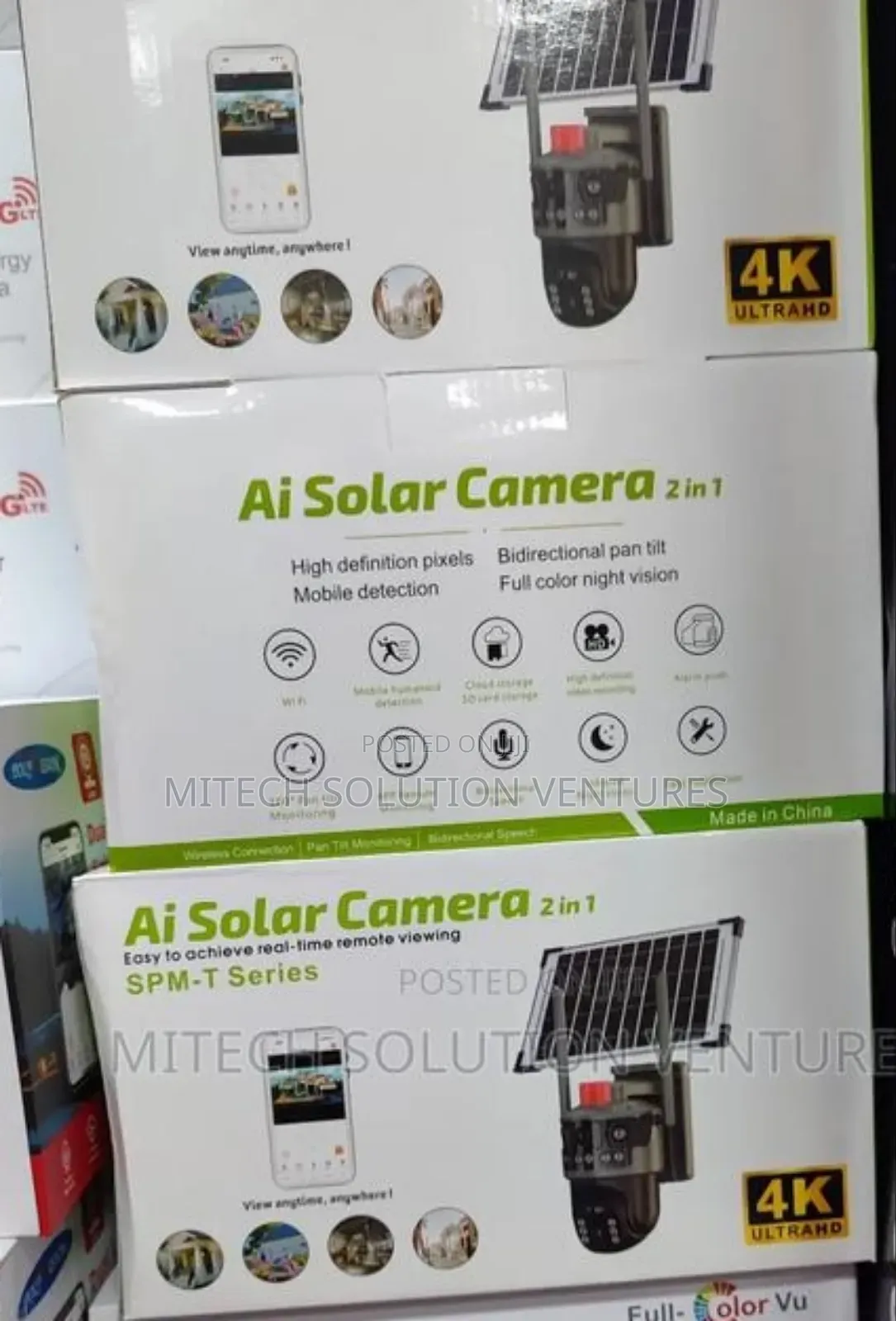 Ai Solar Camera 2 in 1