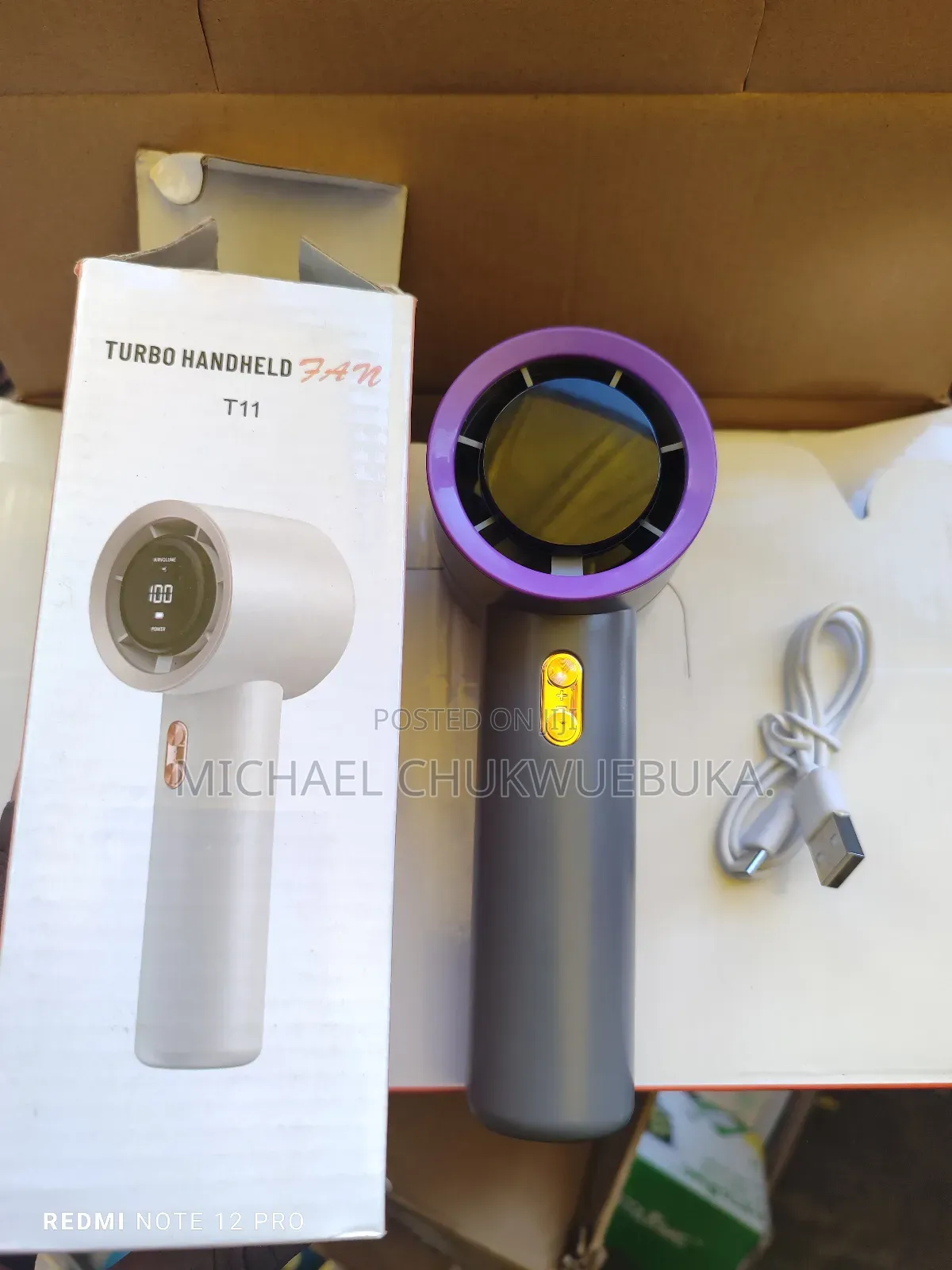 Turbo Handheld Fan