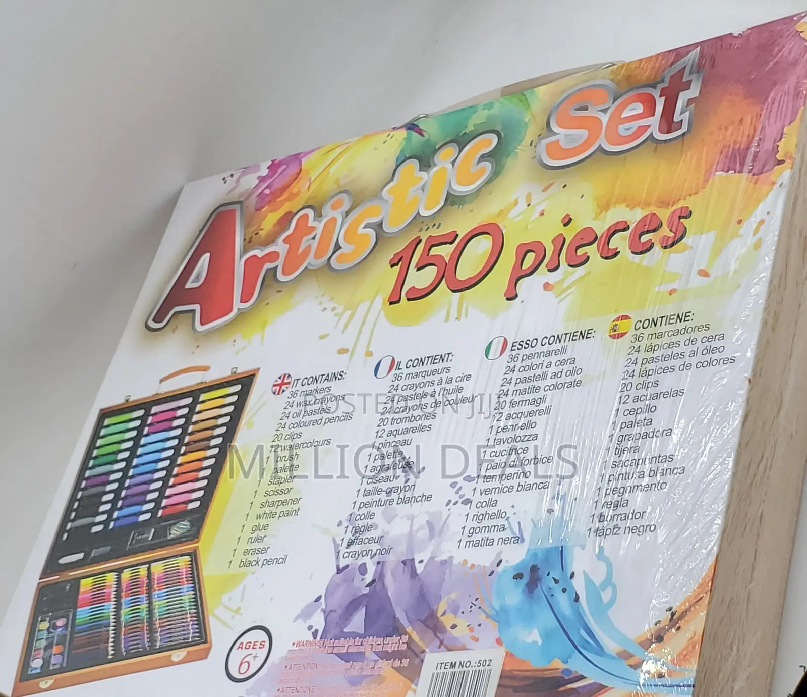 Artistic Set 150 Pieces Kids Toy Ages 6+