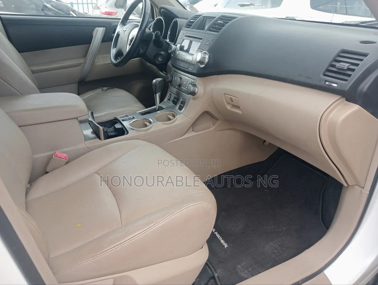 Toyota Highlander Limited 2012 White