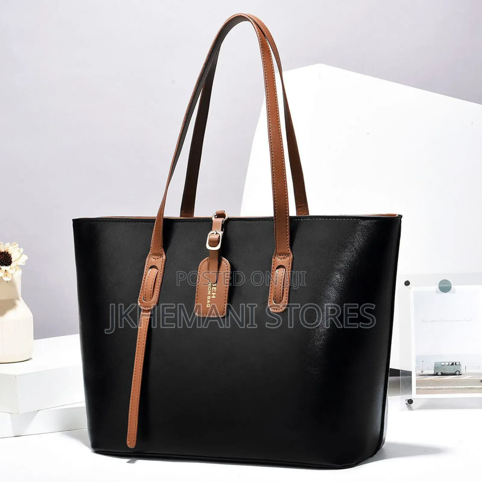 Big Leather Bag in Different Colours