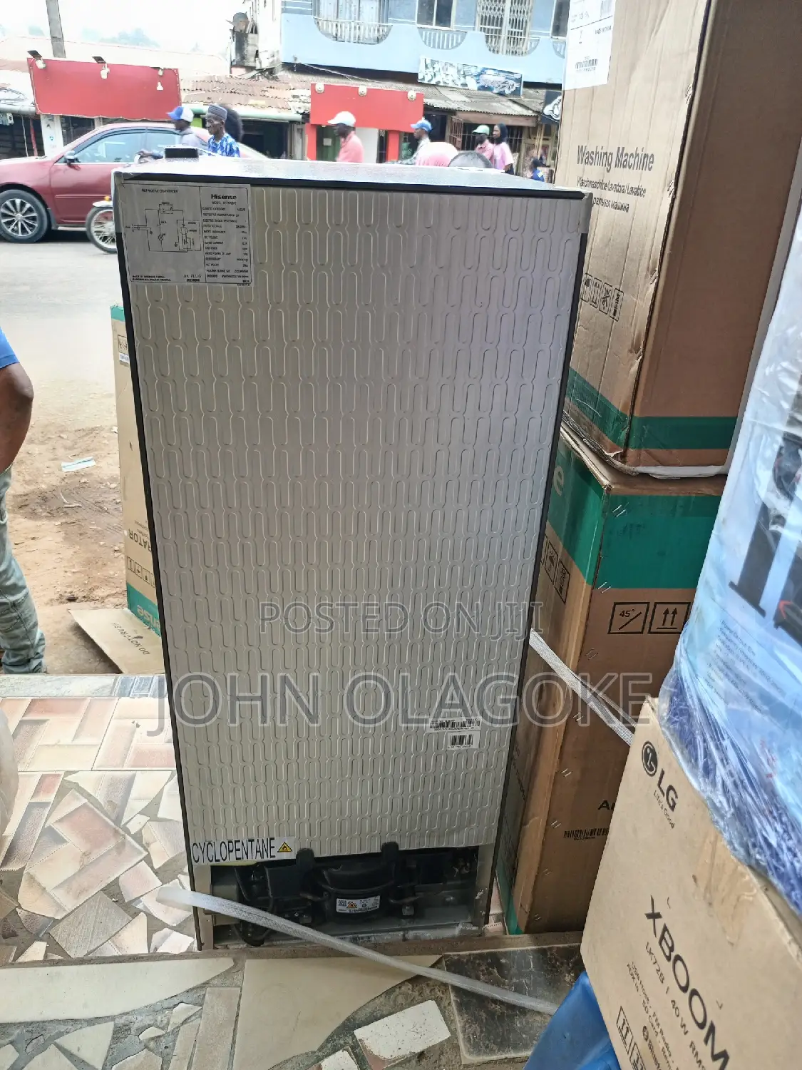 Hisense 124 Liters Double Door Refrigerator | Ref 172dr