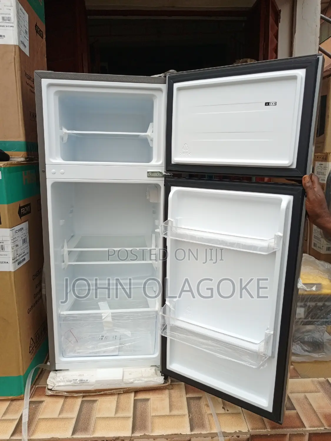 Hisense 124 Liters Double Door Refrigerator | Ref 172dr