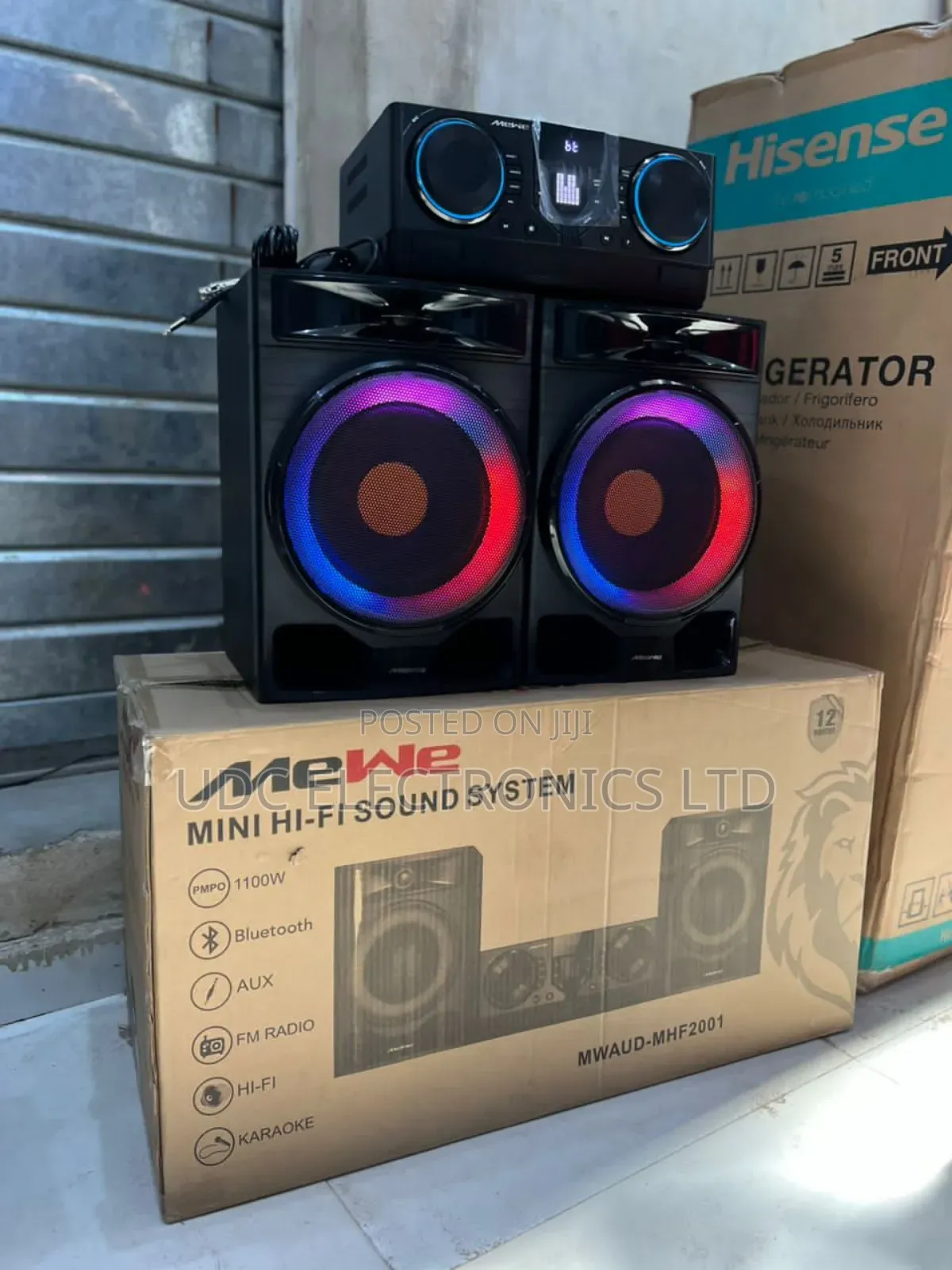 Mewe Super Bass Mini Hifi Sound System