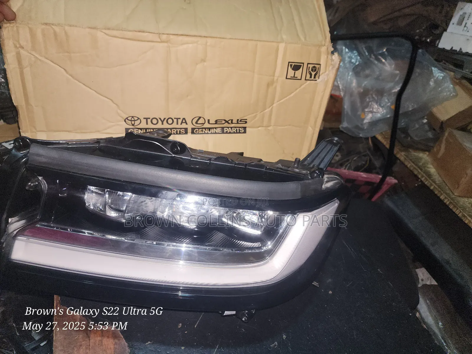 Headlamp Toyota Landcruiser 2023-2025 Left Side Original