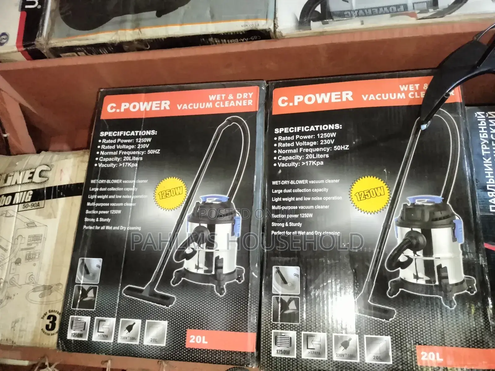 Commercial 20liters Wet and Dry Vacuum Cleaner