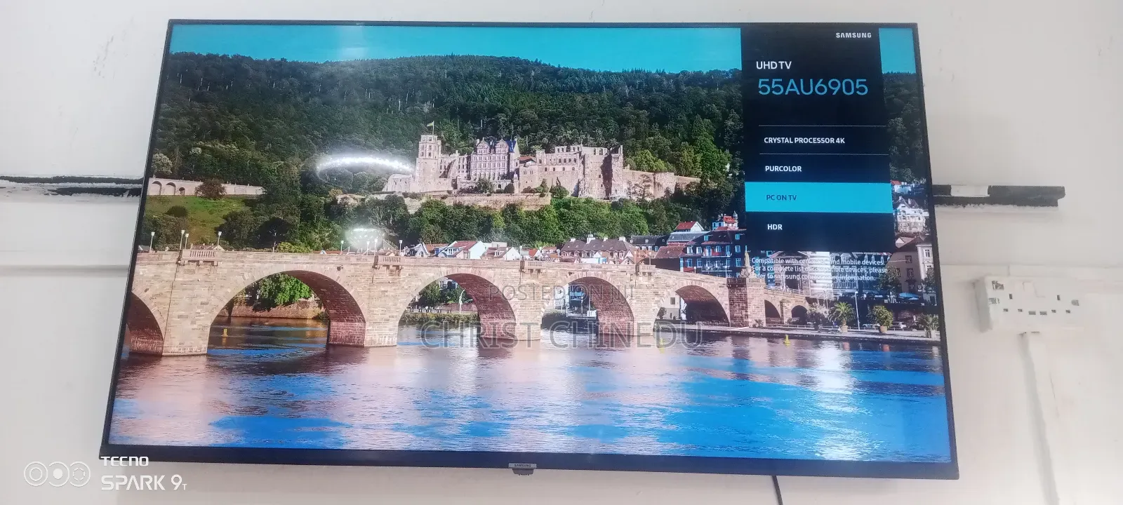 Original Direct Uk Neatly Used 55inches Samsung Smart Tv