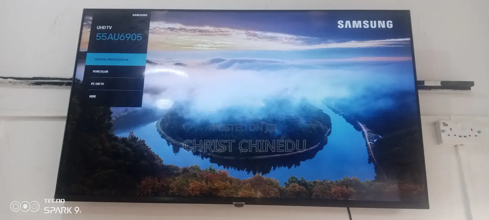 Original Direct Uk Neatly Used 55inches Samsung Smart Tv
