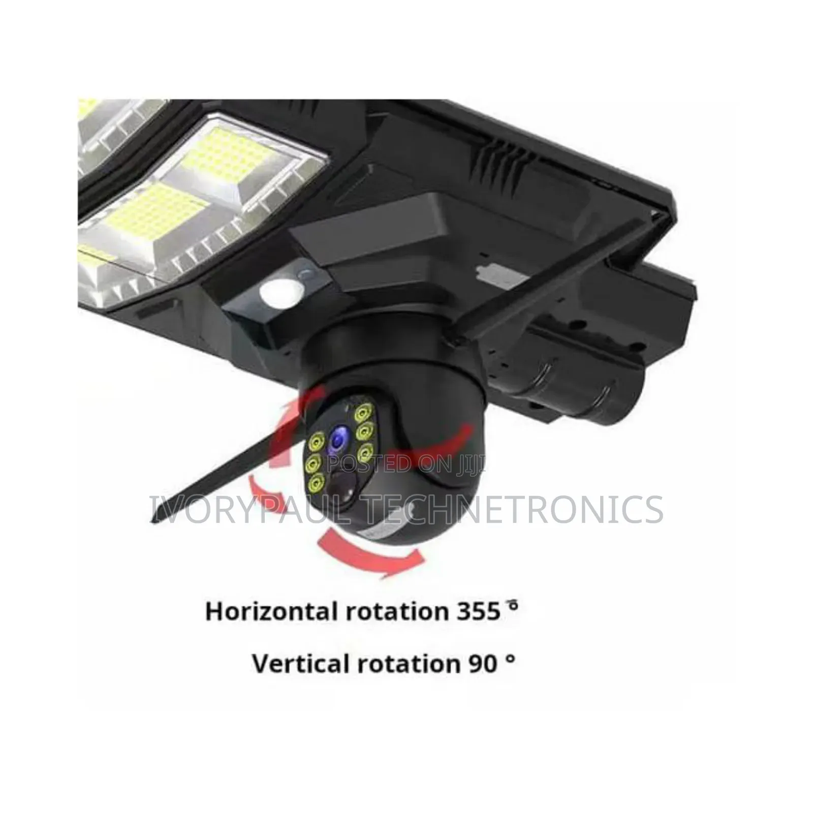 4g Solar Powered CCTV Camera With Street Light