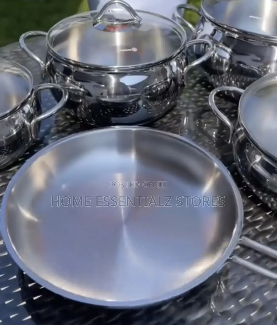Turkish Stainless Steel Pots Set