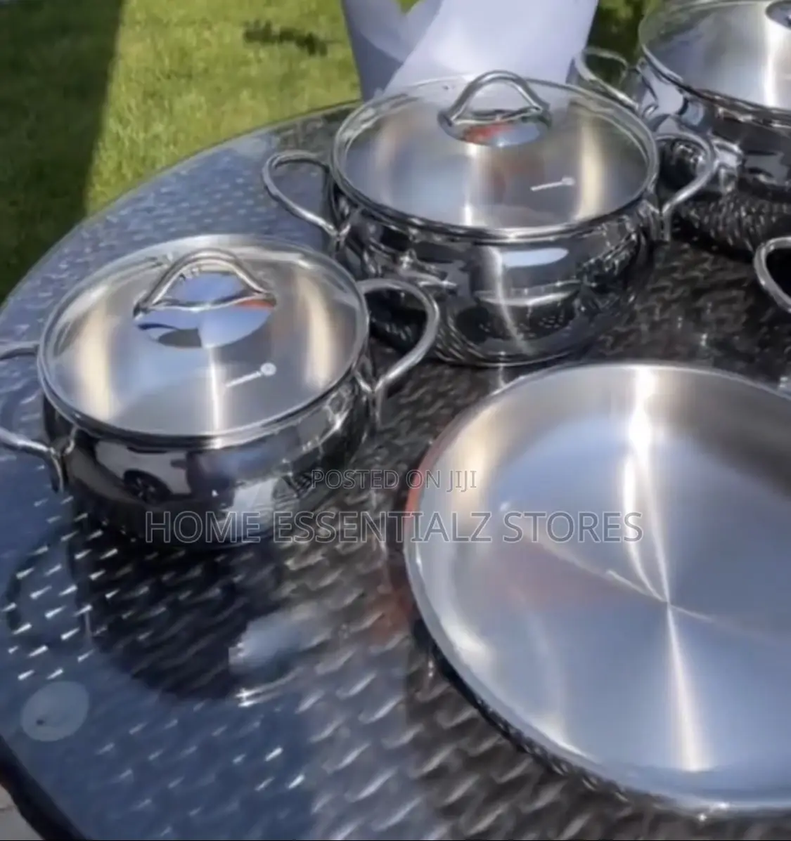 Turkish Stainless Steel Pots Set