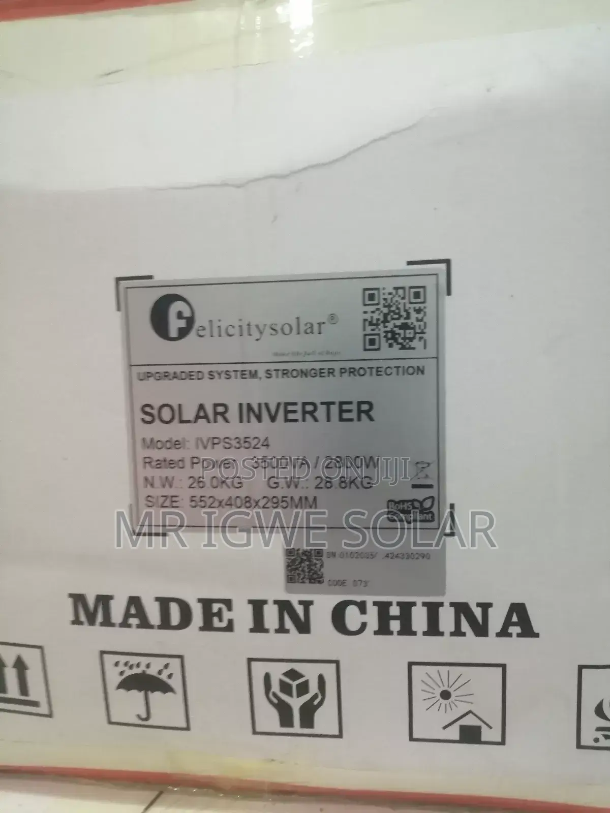 Felicity 3.5kva 24v Inverter