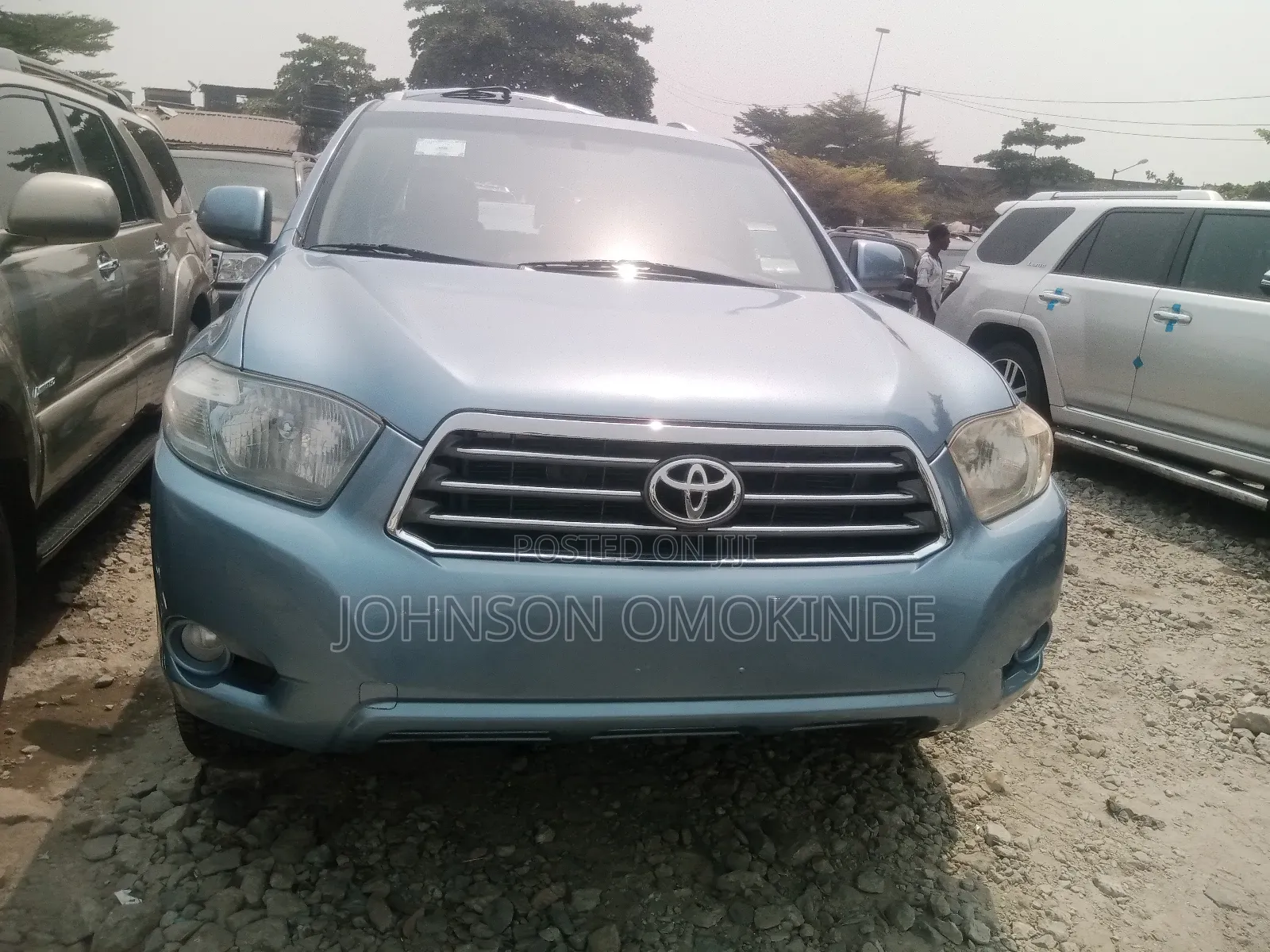 Toyota Highlander Limited 2010 Blue