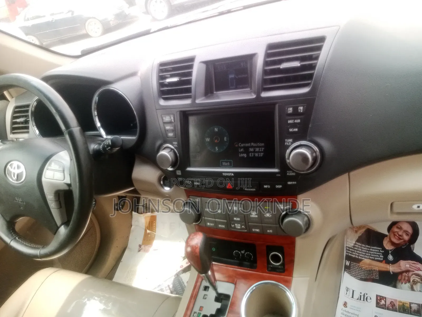 Toyota Highlander Limited 2010 Blue