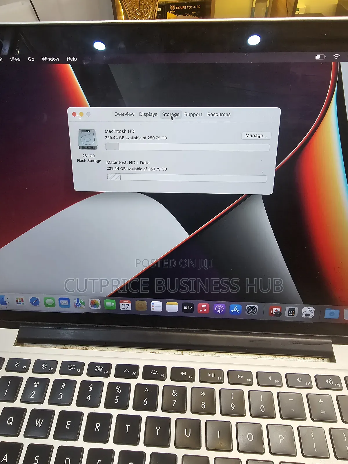 Laptop Apple MacBook Pro 2015 8GB Intel Core I5 SSD 256GB