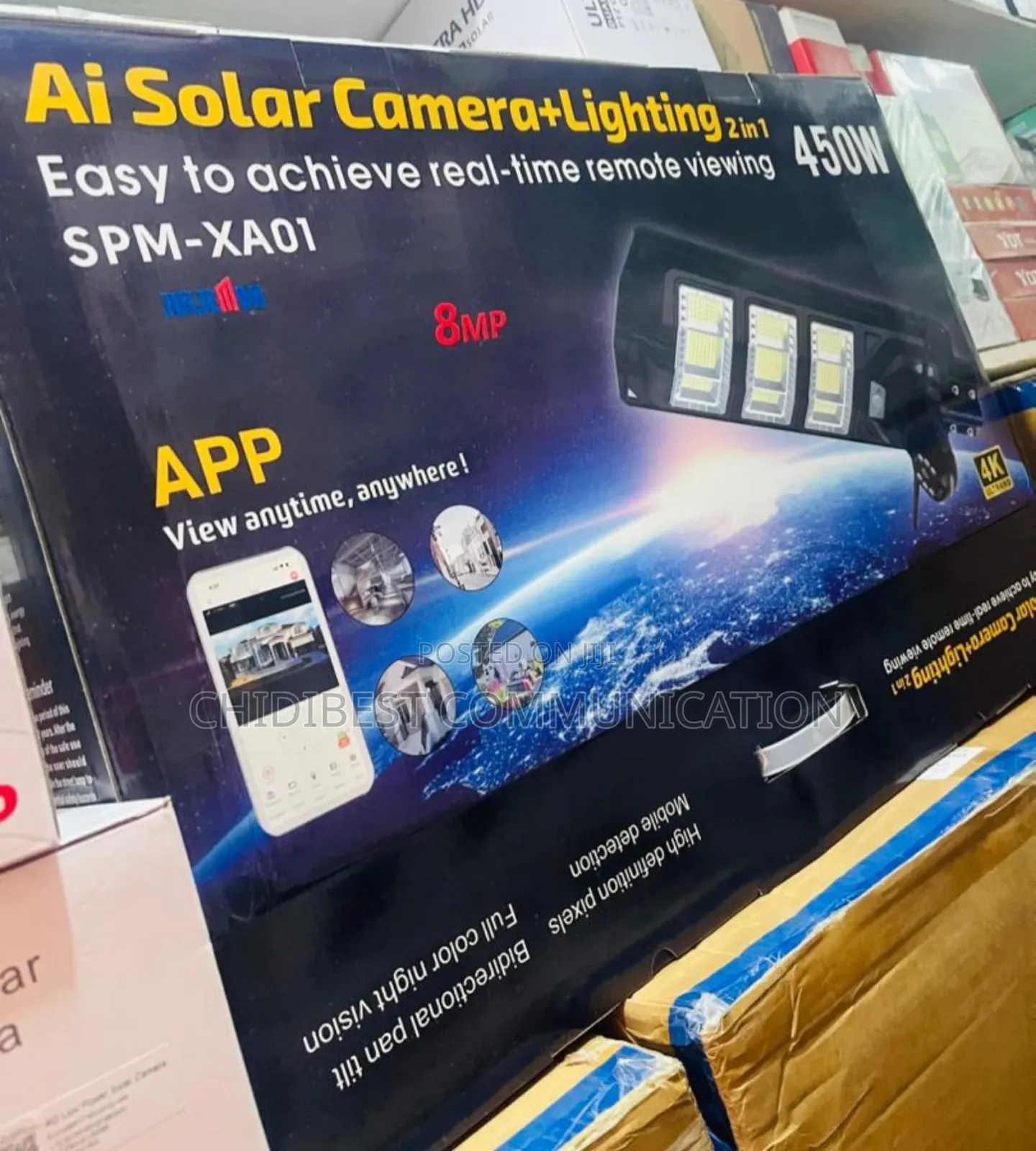 Ai Solar Camera Light 2 in 1 Is Available