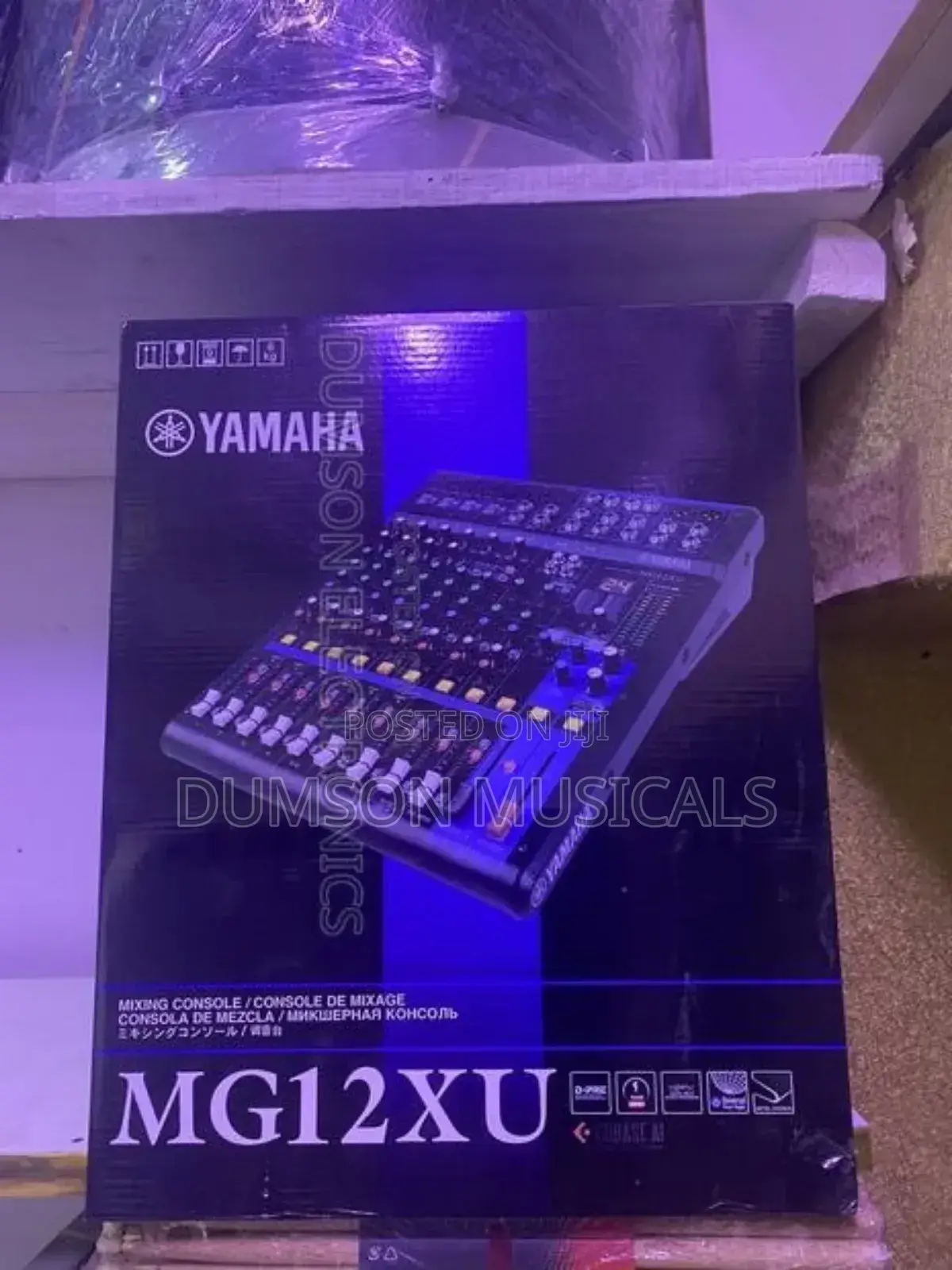 Mg12xu Yamaha 12 Channels Mixer