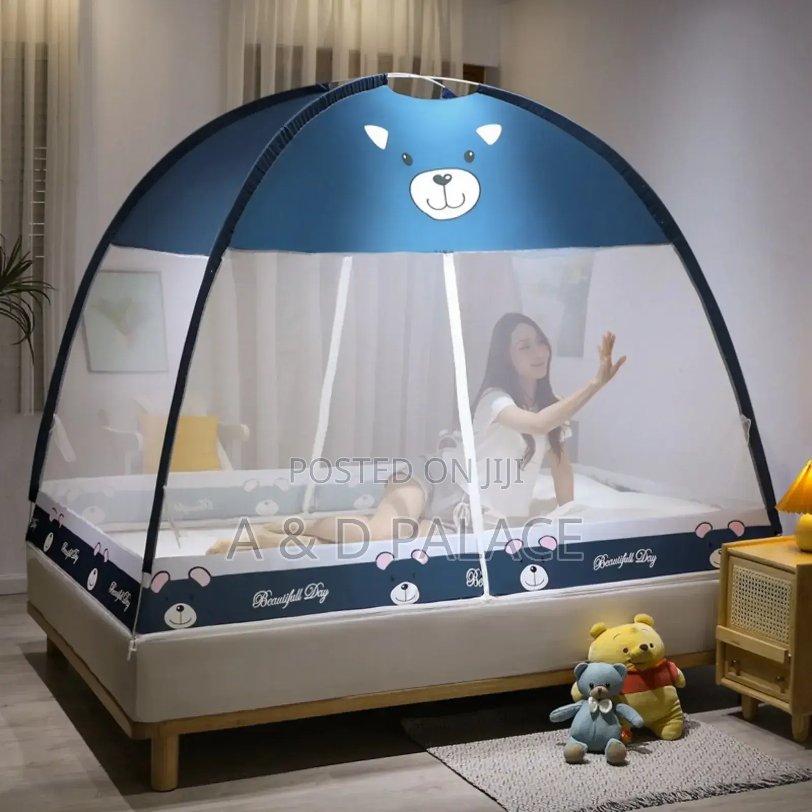 New Modern Foldable Round Mosquito Net Sizes (6by6 Feet