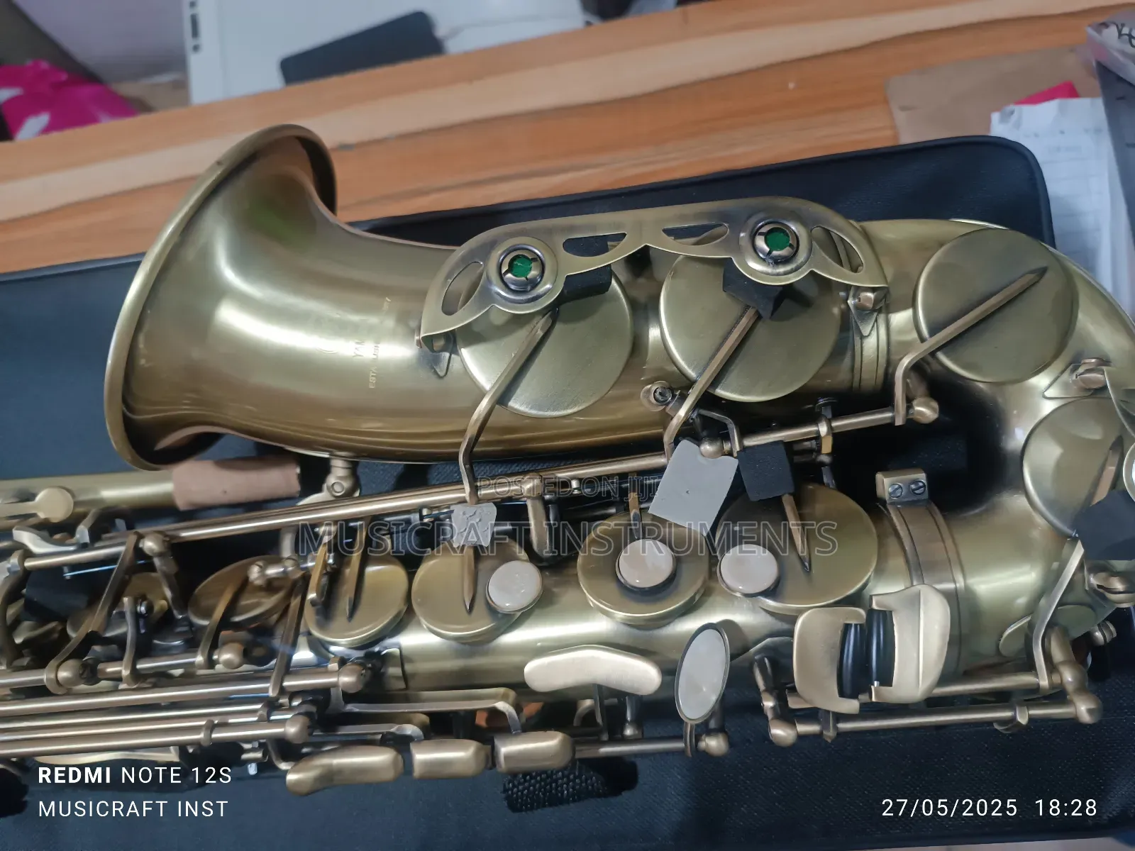Bronze Yamaha Alto Saxophone