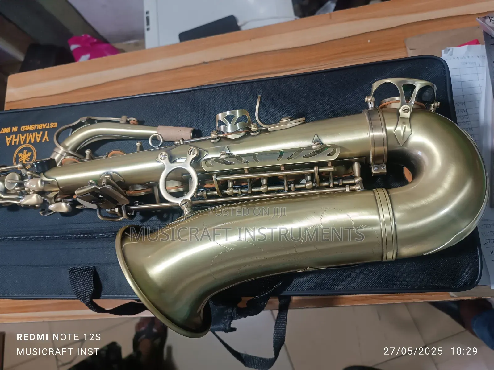 Bronze Yamaha Alto Saxophone