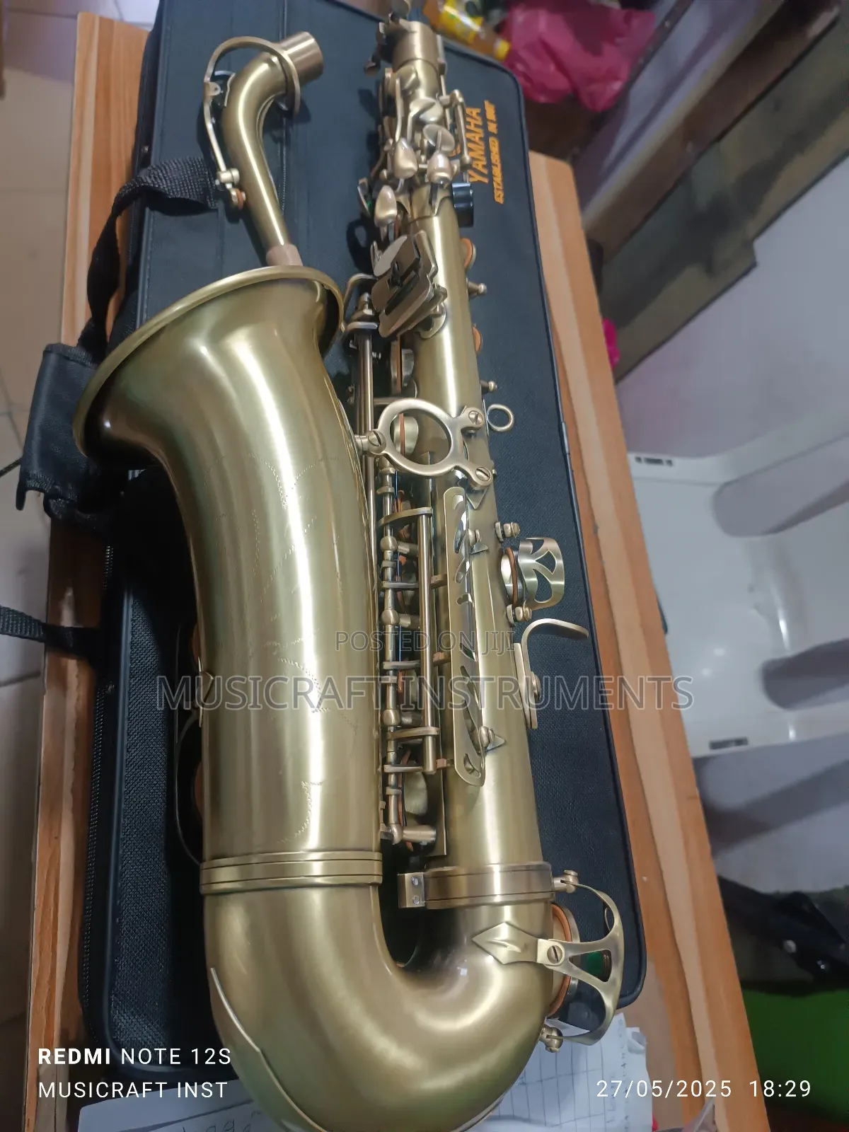 Bronze Yamaha Alto Saxophone
