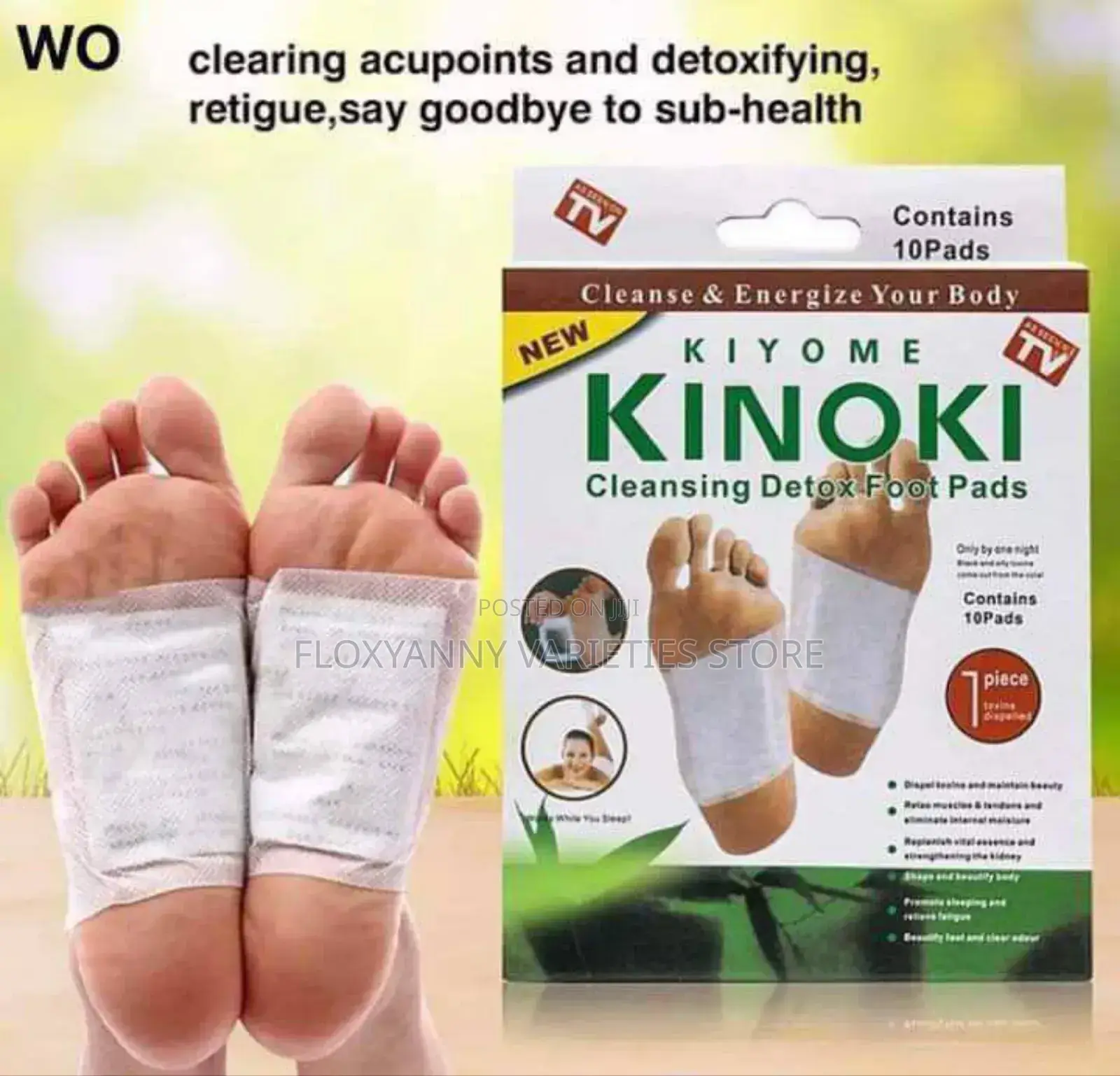 Kinoki Herbal Detox Foot Pad