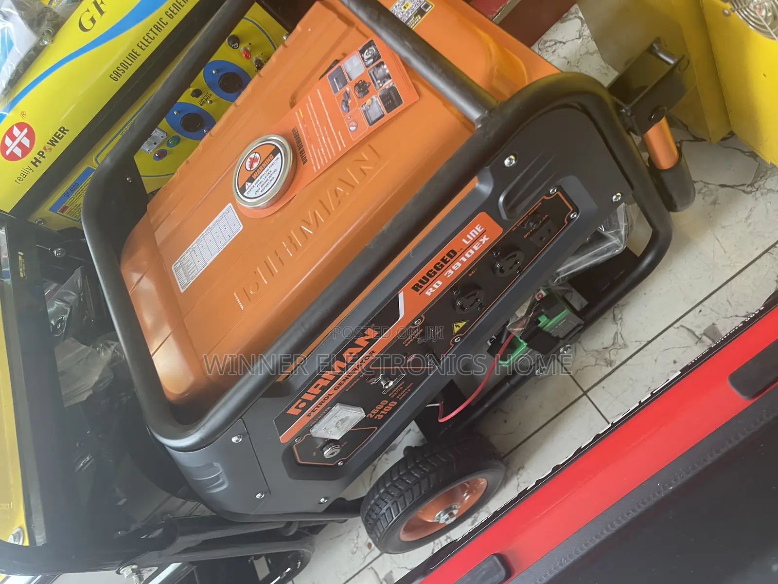 4kva Firman Rugged Line Generator 100 % Copper Coil