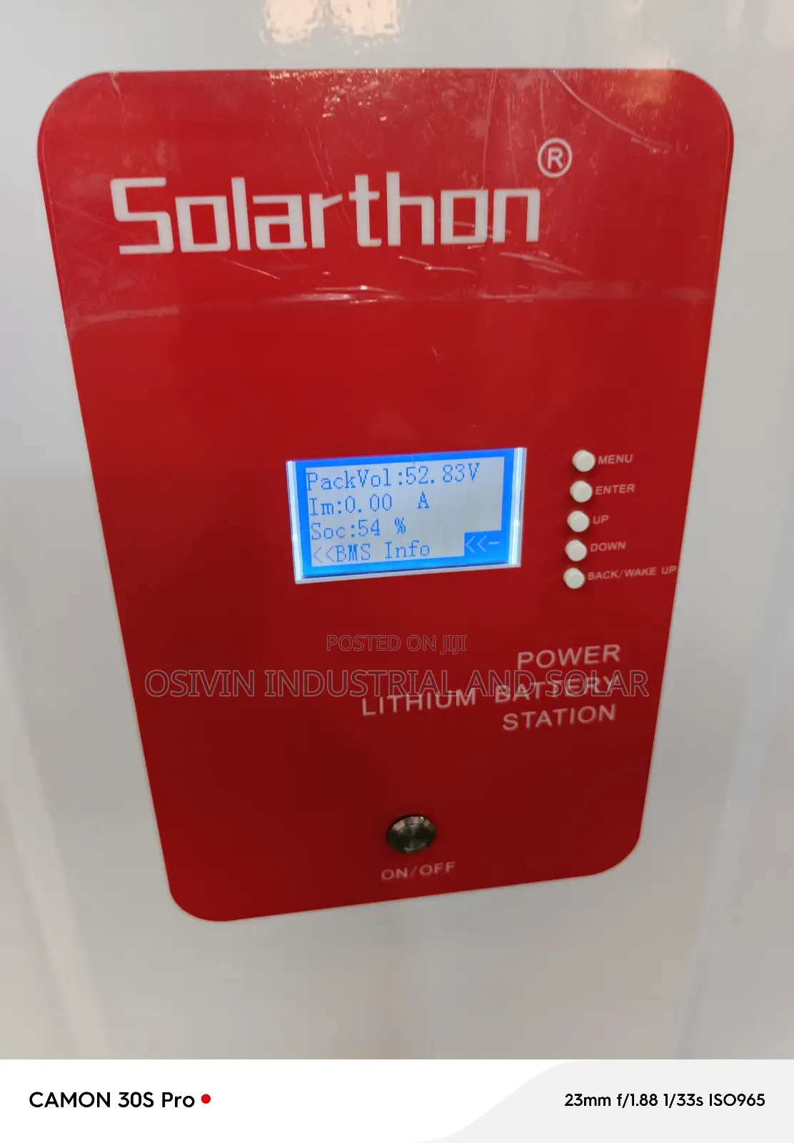 10kwh 52v Solarthon Lithium Battery