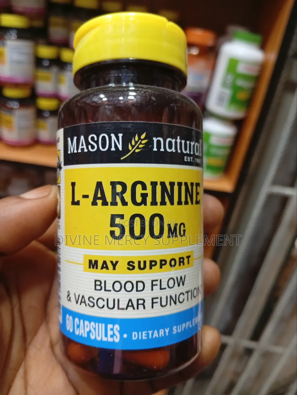 L Arginine 500mg