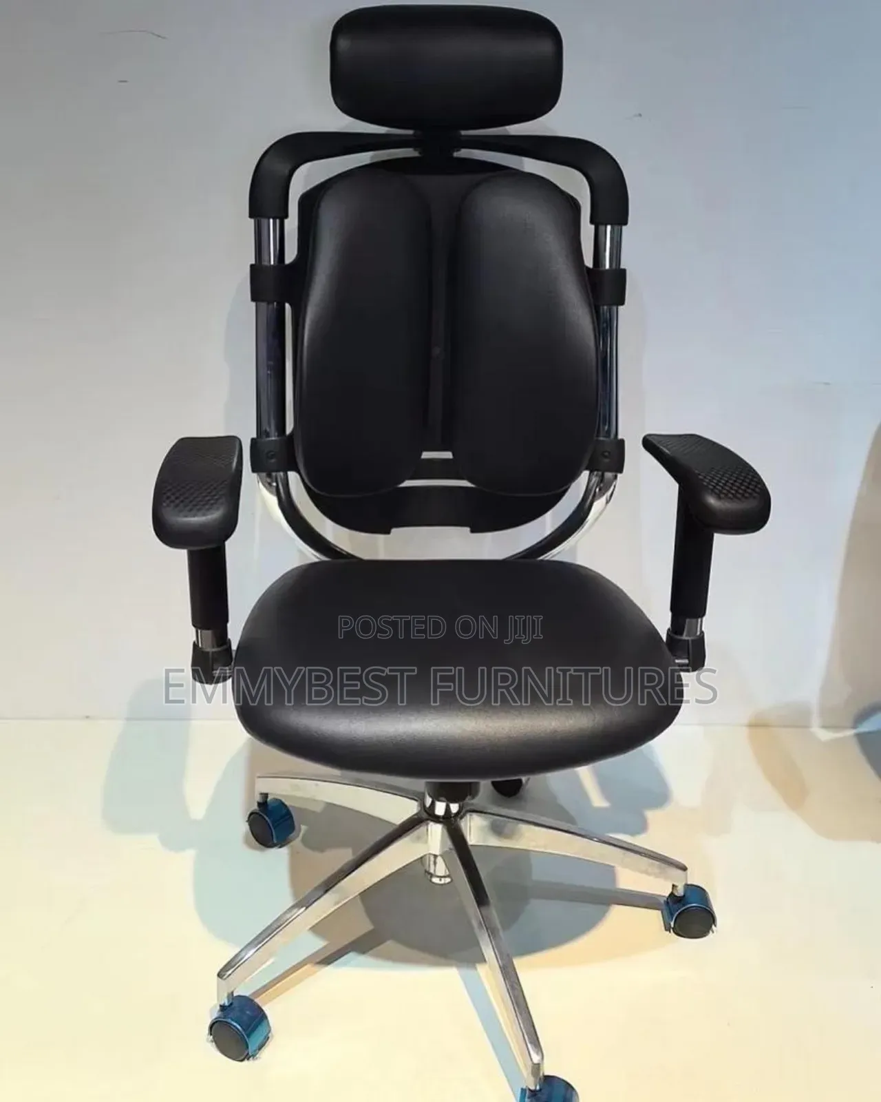 Good Quality Leather Office Chair, Kidney Chair Design.