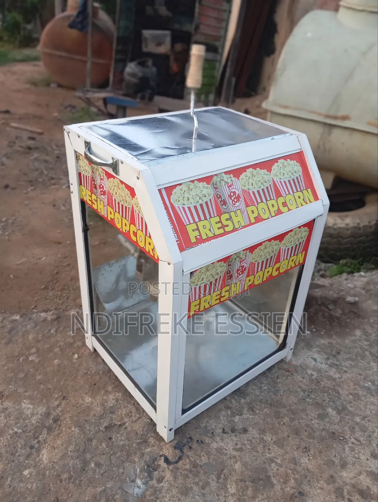 Gas Popcorn Machine