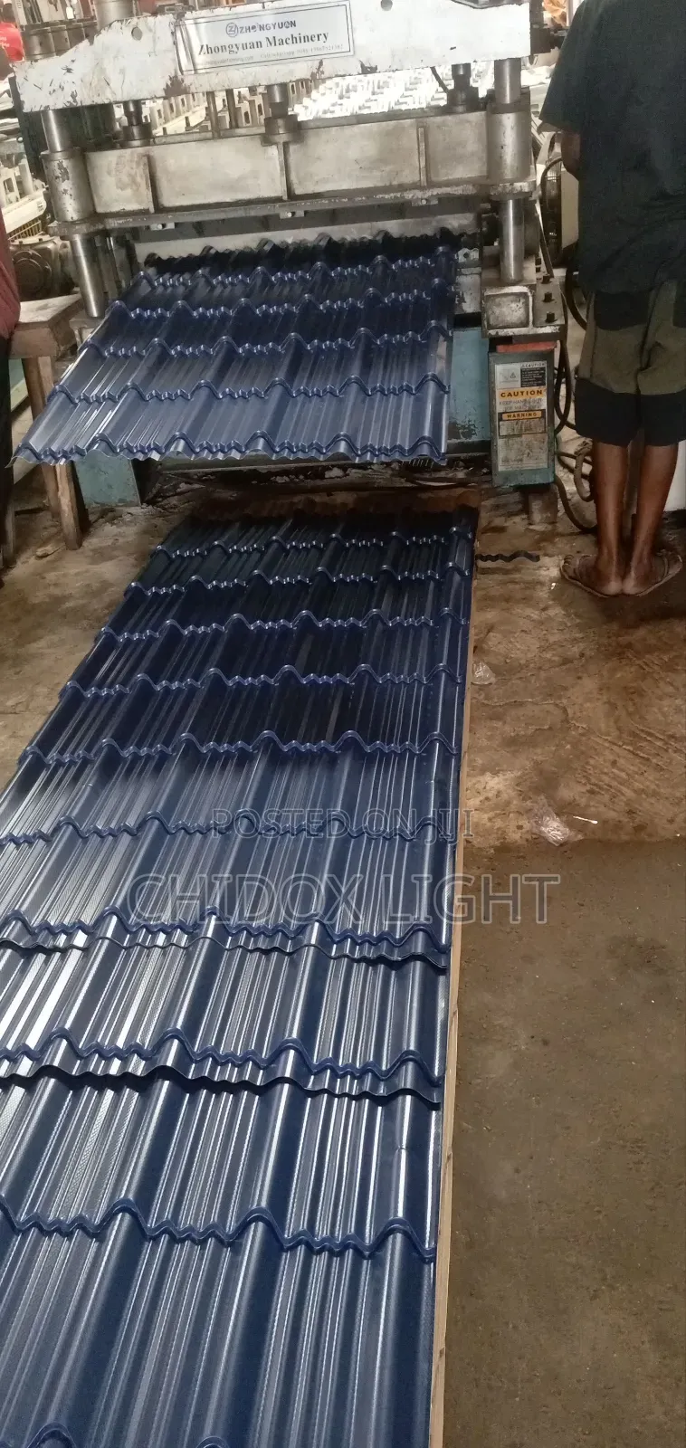 Step Tiles Design Aluminum Roofing Sheet High Quality Oven B