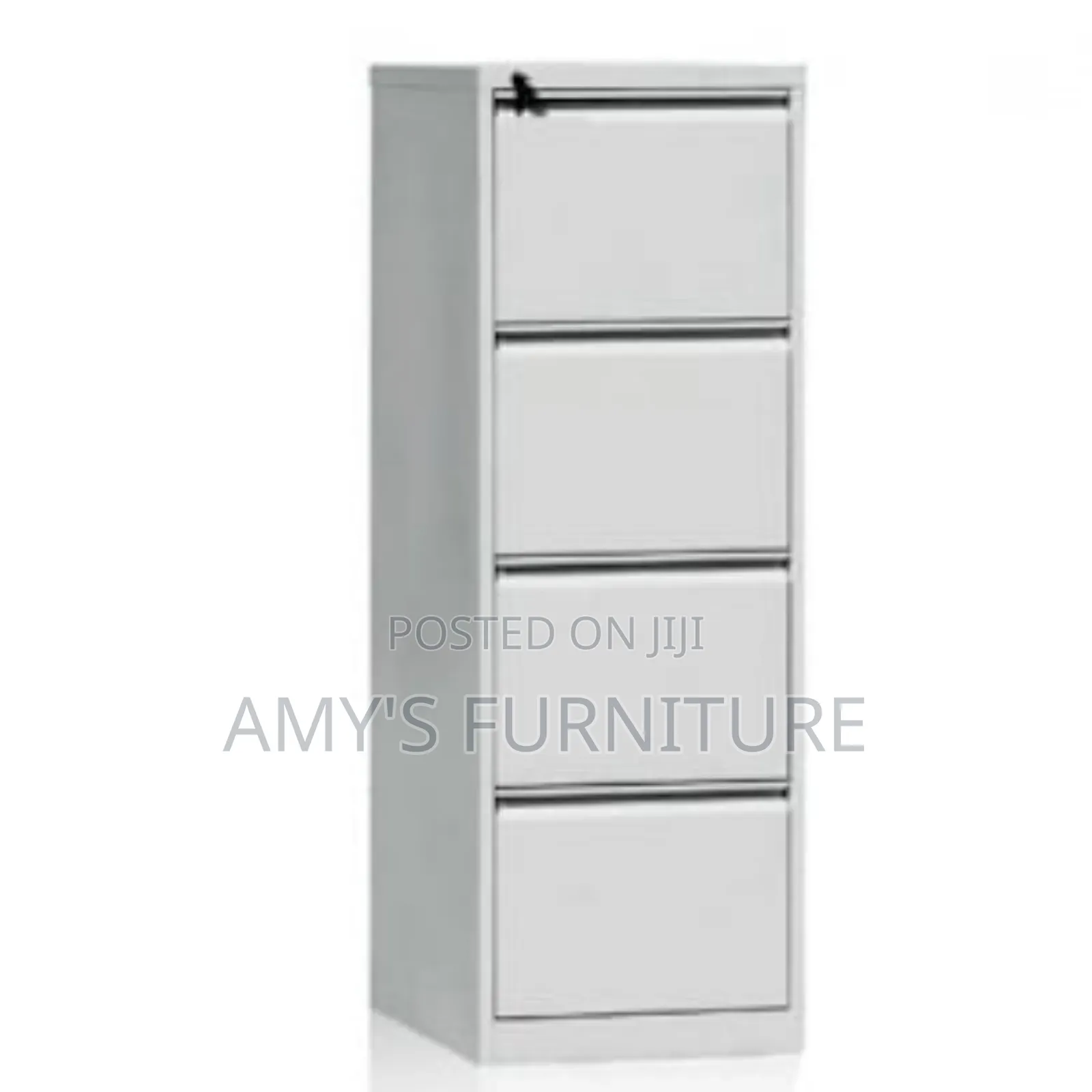 Metal Office Filing Cabinet - 4-Drawer