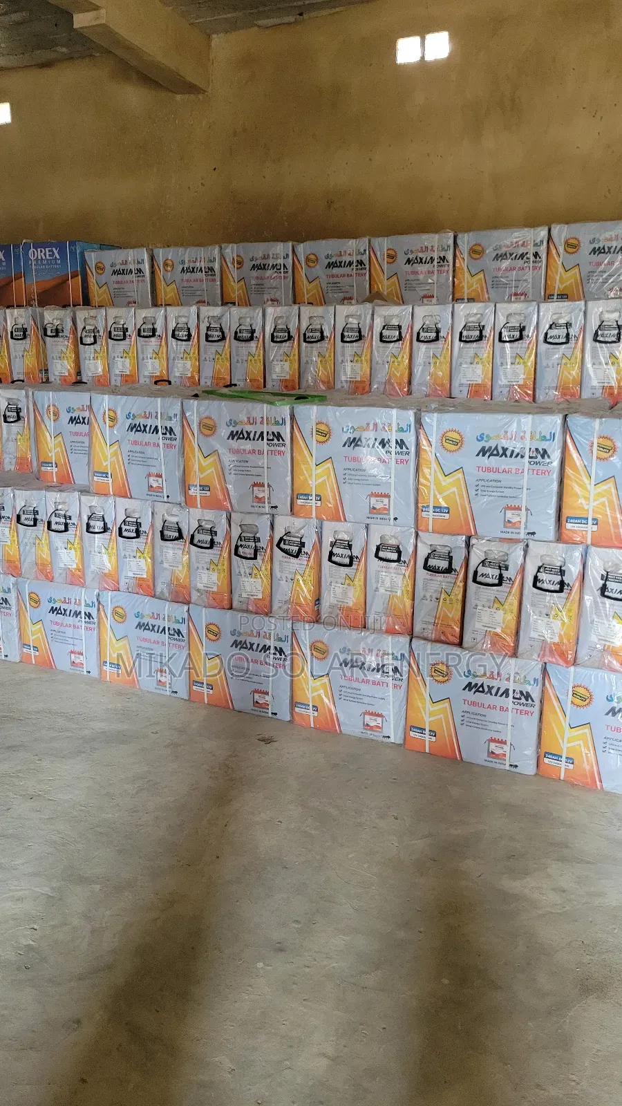 240ah 12v Maximum Power Tubular Battery
