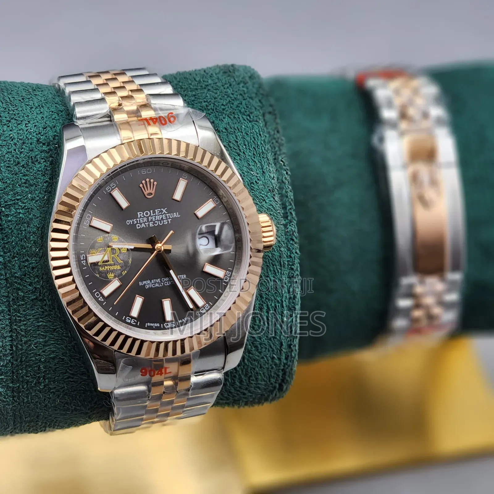 "Datejust Chain Automatic Two Tone Watch"