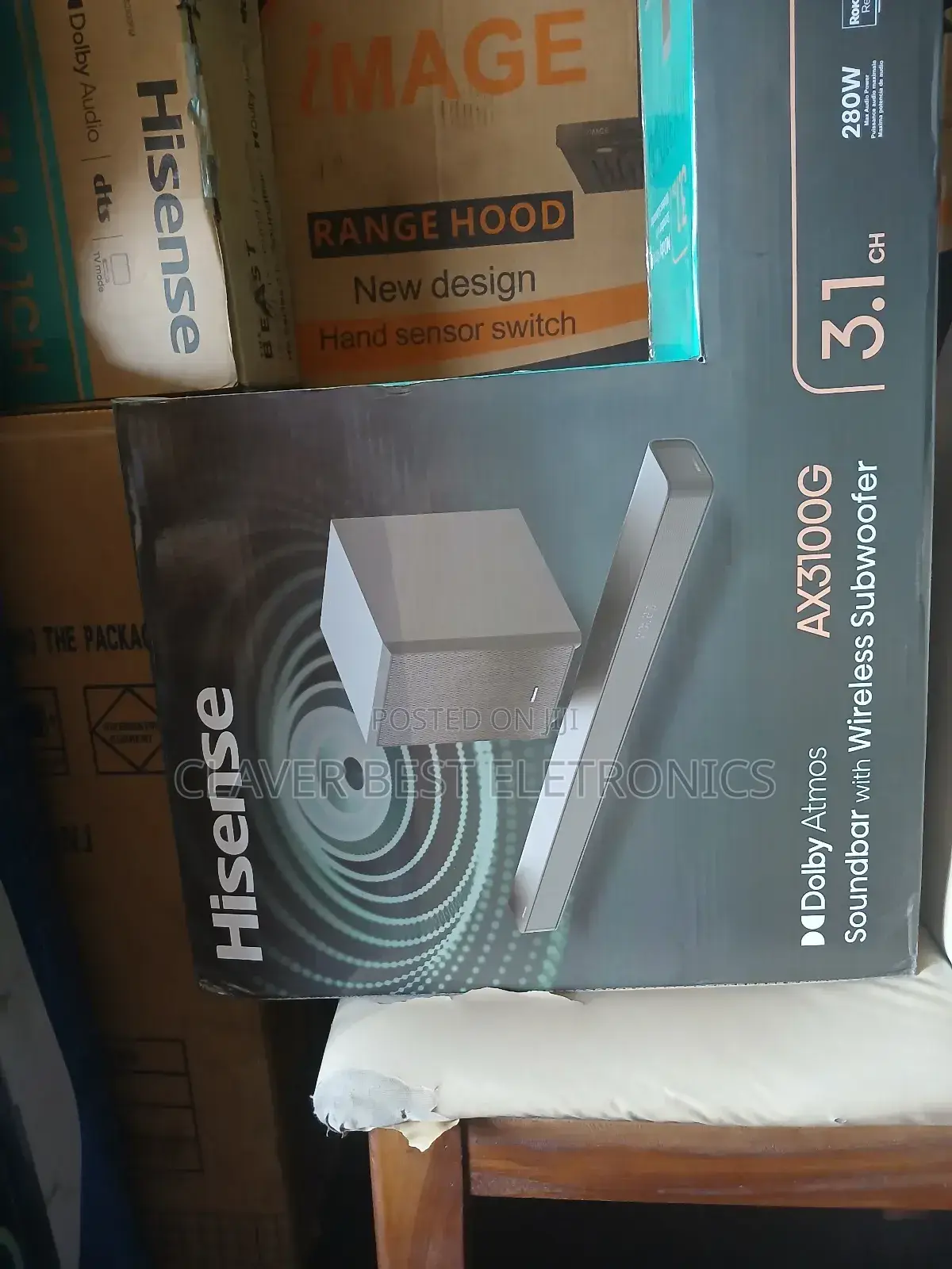 Hisense Soundbar 280w