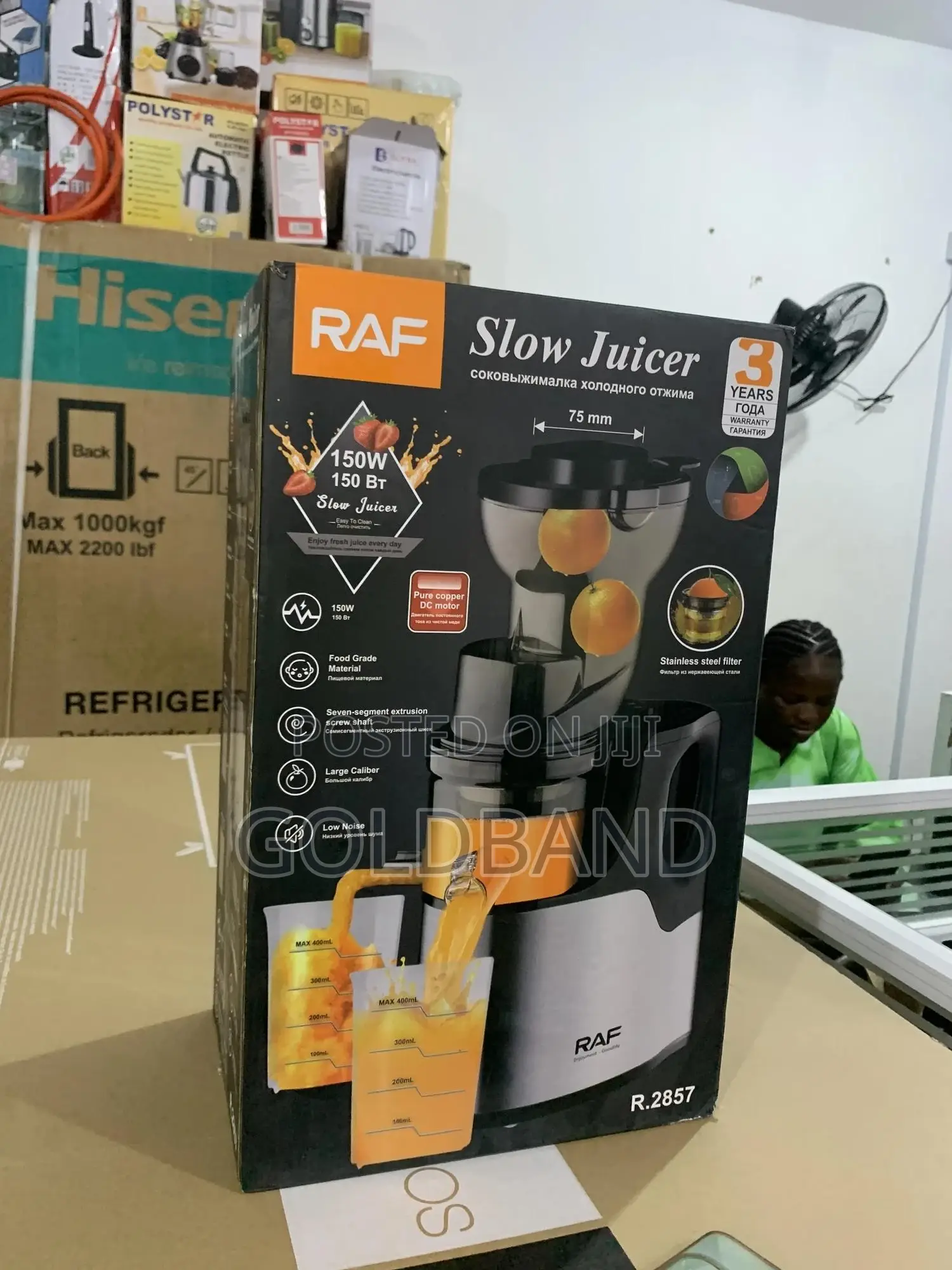 Raf 150w Slow Juicer