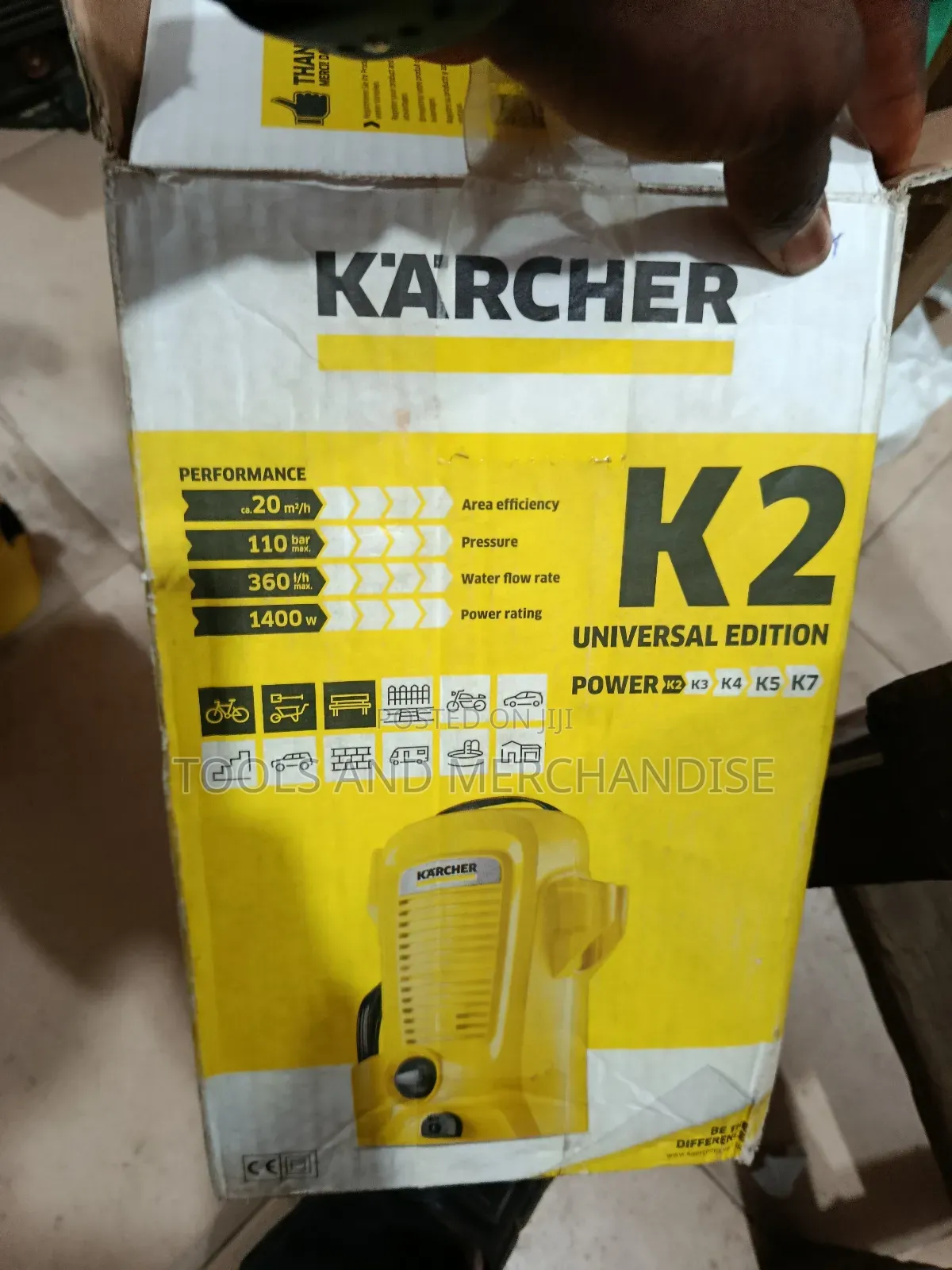 Karcher Portable Electric High Pressure Washer