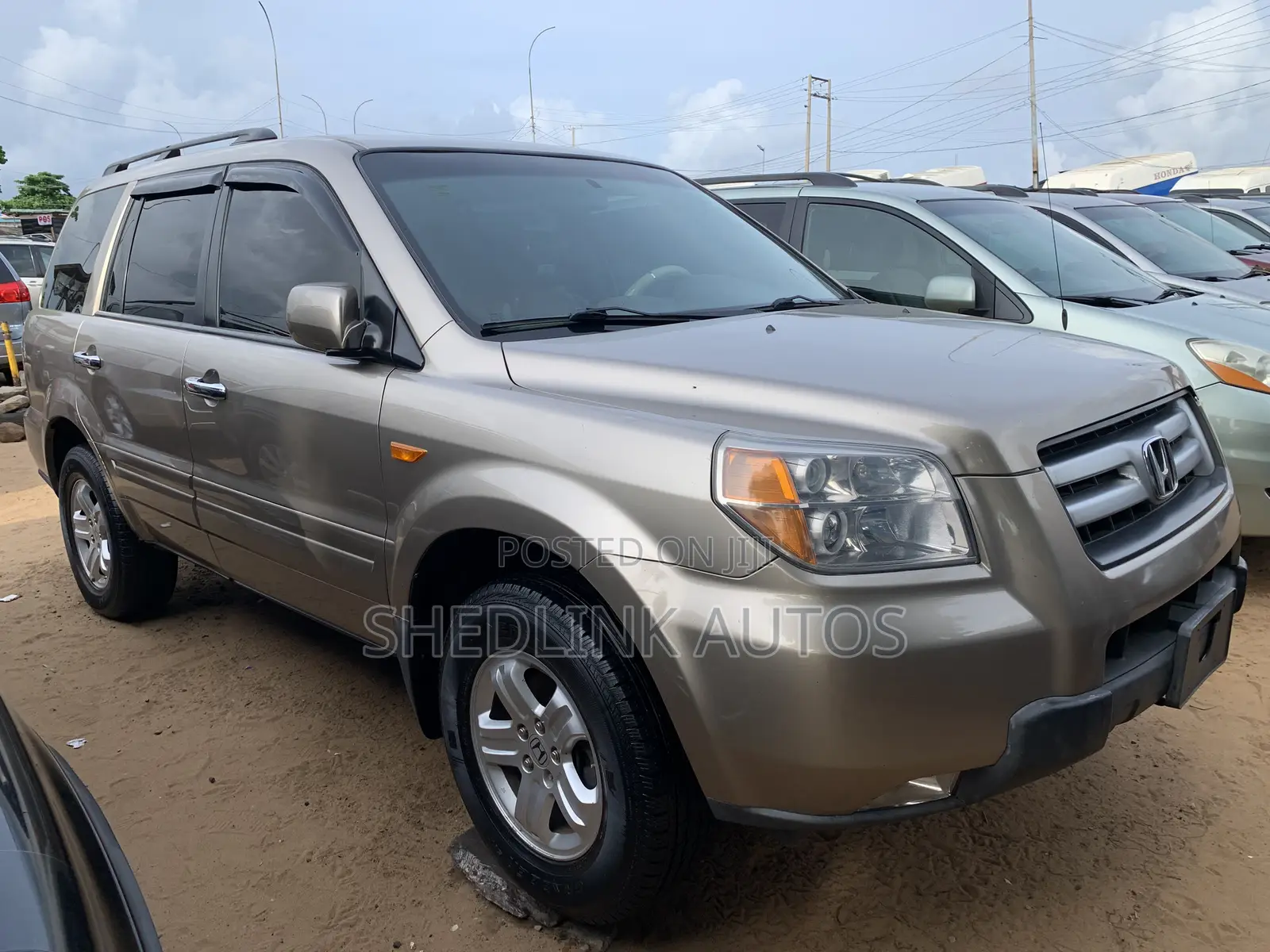 Honda Pilot 2007 Gold