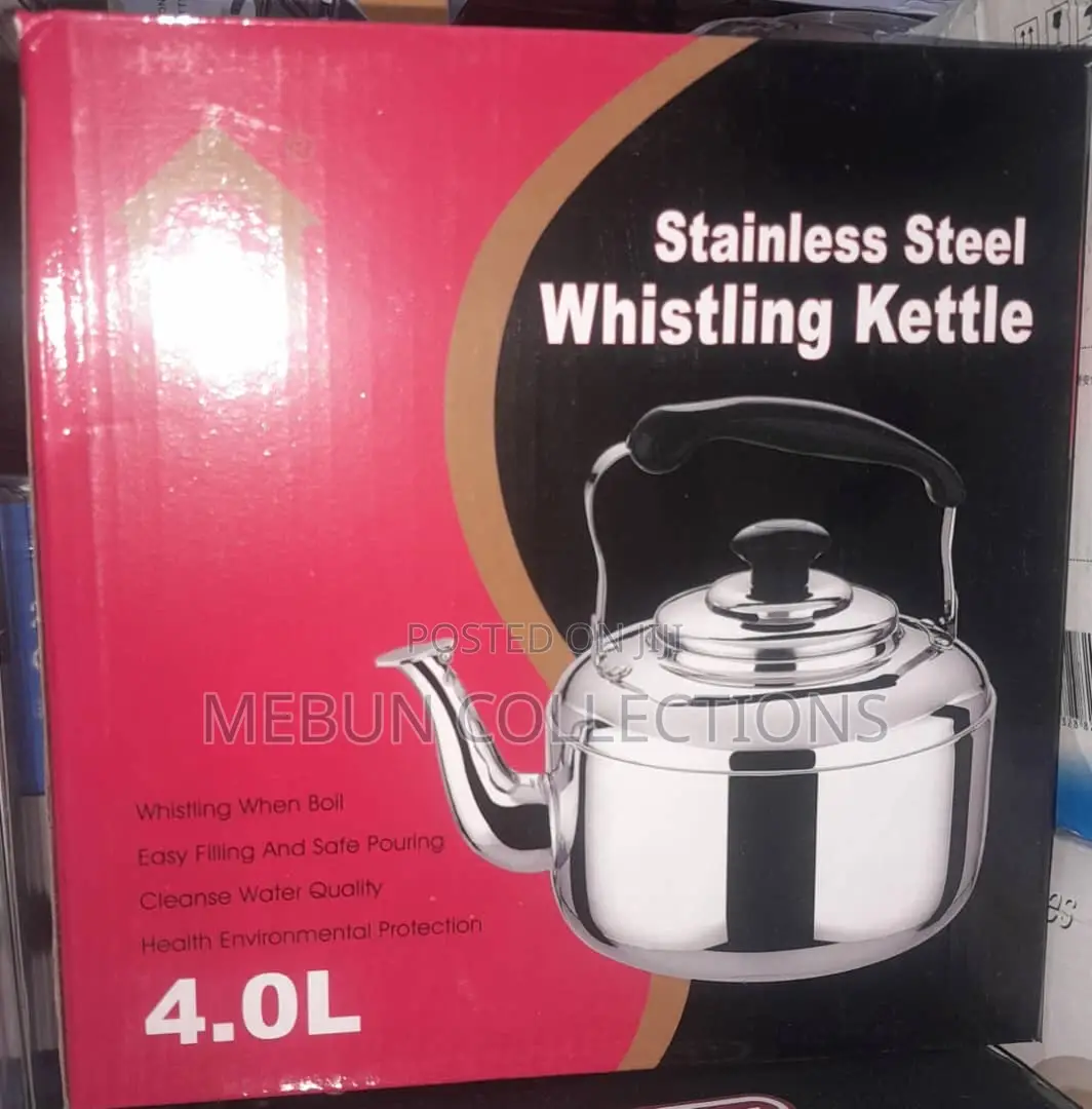 Stainless Steel 4l Whistling Kettle