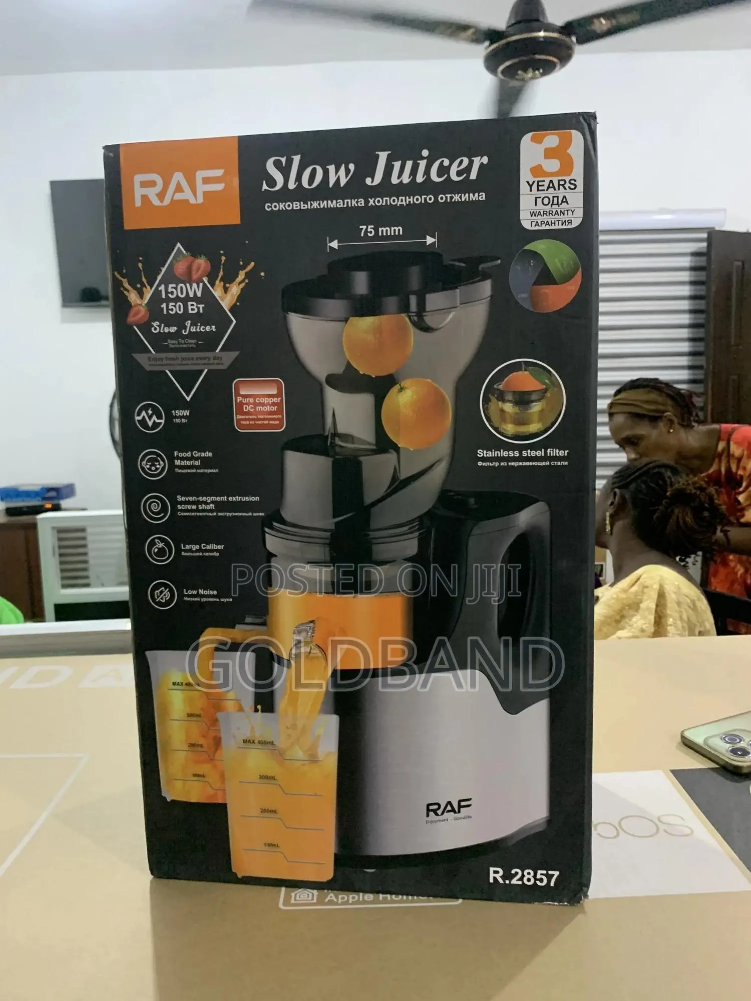 Raf 150w Healthy Slow Juicer