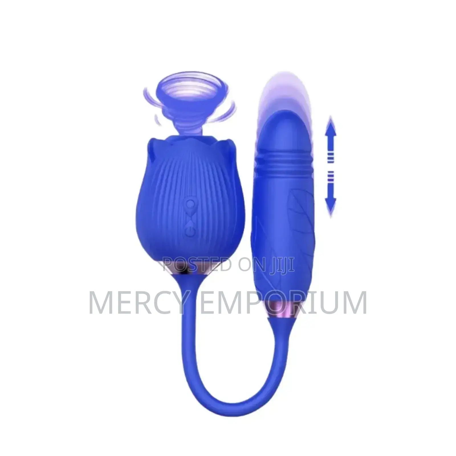 2in1 Double Rose Sucking Women Sex Toys