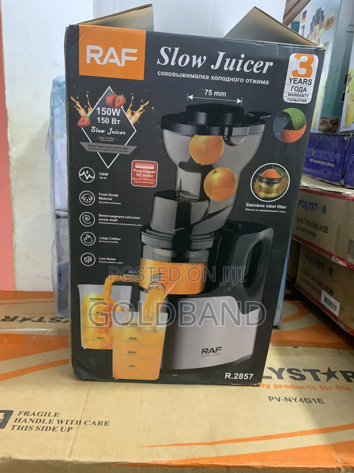 Unlock Freshness With Raf 150w Slow Juicer