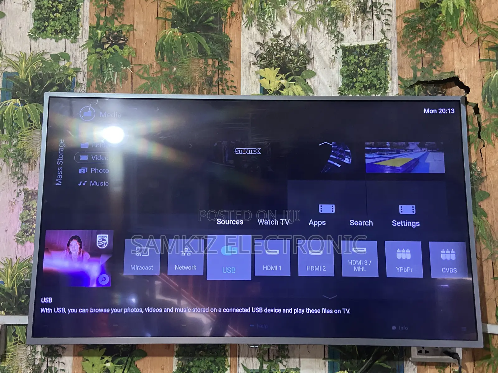 Direct Uk  Used 55 Inch Philips Full Smart Tv