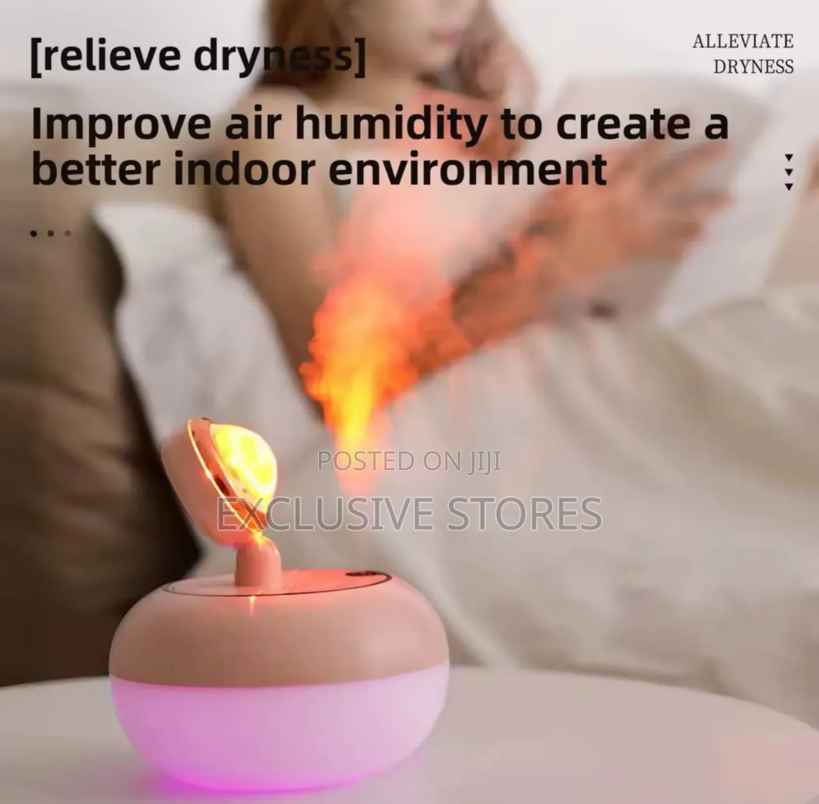 Hogar Sunset Sunset Light Mini Ultrasonic Humidifier