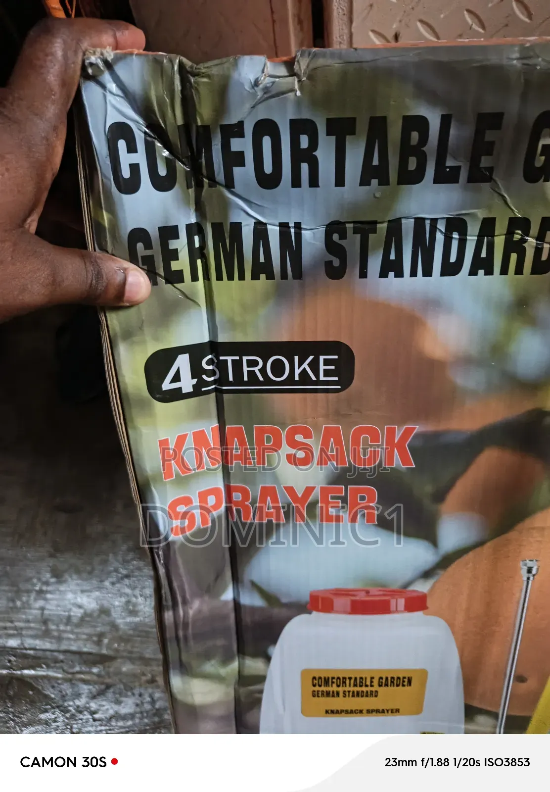 Knapsack Sprayer 4 Stroke 25 Liters