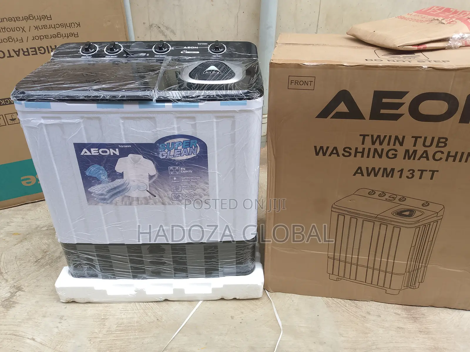 Twin Tub 13kg Washing Machine - Aeon Brand - Awm13tt